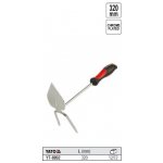 Yato Motyčka špičatá s kultivátorem 2 zuby chrom – Zboží Dáma