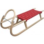 Plastkon sáně dřevěné A2041 červená 110 cm – Zboží Mobilmania