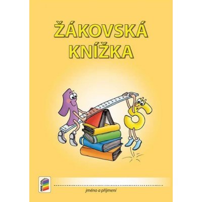Žákovská knížka pro 3. až 9. ročník - členění stran dle předmětů (oranžová) – Hledejceny.cz
