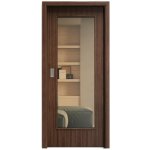 Sapeli Elegant Komfort M40 posuvné ořech americký 70 x 210 cm Planibel bronz – Hledejceny.cz