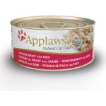 Applaws Adult Chicken breast with Duck in broth 70 g – Hledejceny.cz