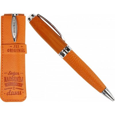 Albi Dárkové pero v pouzdře Jsi originál 12,5 x 3,5 x 2 cm – Zboží Mobilmania
