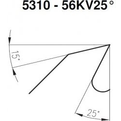 Pilana pilový kotouč na dřevo 800x4,0x40 - 5310 - 56KV25°