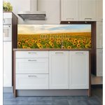 WEBLUX Fototapeta do kuchyně fólie sunflowers - 50744660 slunečnice rozměry 180 x 60 cm – Zboží Mobilmania
