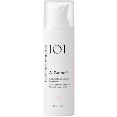 Geek & Gorgeous A-Game 20 0,2% retinal sérum 30 ml – Zboží Mobilmania