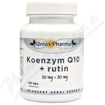 Unios Pharma Unios Pharma Koenzym Q10 30 mg+rutin 60 kapslí