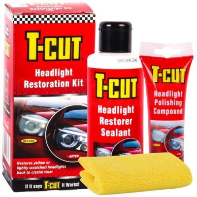 Carplan T-CUT Headlight Restoration Kit – Zboží Mobilmania