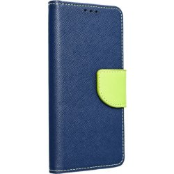 Pouzdro Mercury Fancy Book SAMSUNG Galaxy A14 4G navy modré / limonka