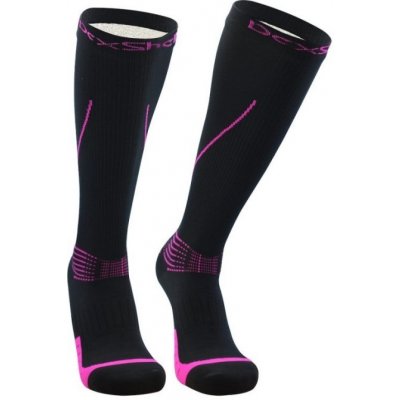 DexShell Nepromokavé ponožky Compression Mudder Růžová
