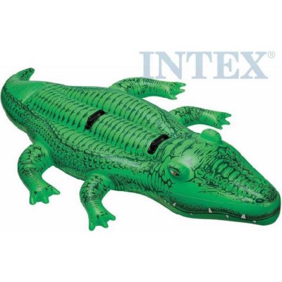 Intex Plovoucí KROKODÝL 58562 203x114cm zelená