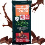 Trapa ČOKOLÁDA HOŘKÁ se stévií 80% 75 g – Zboží Dáma