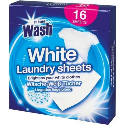 At Home Wash White ubrousky proti zašednutí prádla 16 ks – Zbozi.Blesk.cz