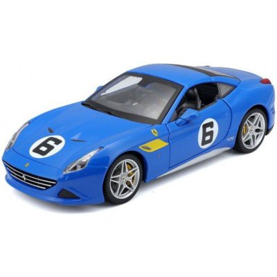 Bburago Ferrari California T modrá 1:24