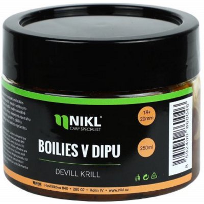 Karel Nikl boilies V Dipu 250g 18+20mm KrillBerry – Hledejceny.cz