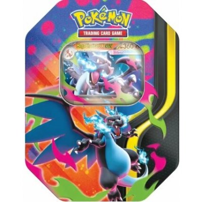 Pokémon TCG Ascended Heroes Tin - Mega Charizard X – Zboží Dáma