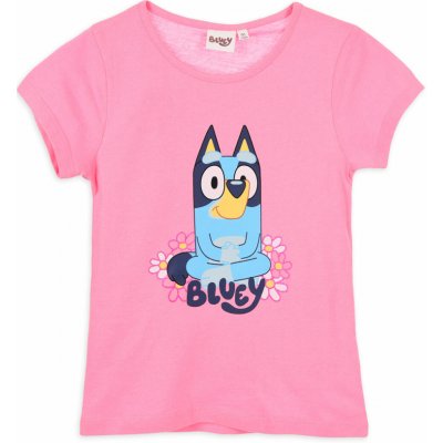 Dívčí tričko Bluey heritage růžové – Zboží Dáma