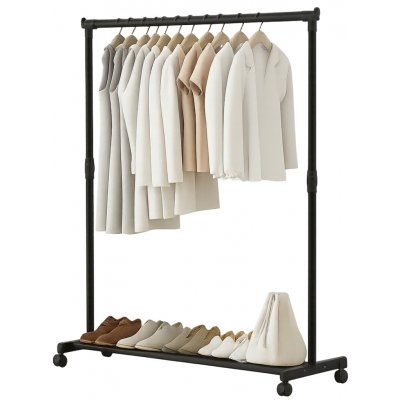 Volně stojan, kov, černá, NoBi CLUPPER – Zboží Dáma