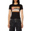 Dámská Trička DIESEL T-UNCUTIE LONG-N17 T-SHIRT černá