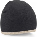 Beechfield 2-barevná pletená B 44C black-stone – Hledejceny.cz