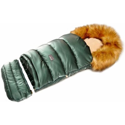Jasmine Zimní s kožíškem Shiny zelený – Sleviste.cz