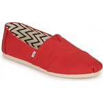 Toms espadrilky Alpargata červená – Zboží Dáma