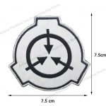 Nášivka SCP | SCP - Bílá – Zboží Dáma