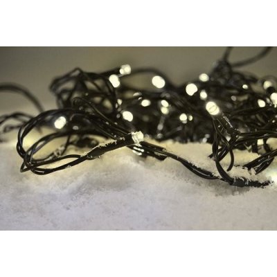 Solight LED vánoční řetěz 3m 20 LED 3 x AA teplé bílé světlo zelený kabel 1V50-WW – Hledejceny.cz