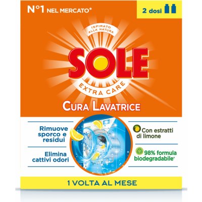 Sole Cura Lavatrice tekutý čistič pračky 2 x 250 ml – Zboží Dáma