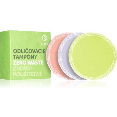 Two Cosmetics Zero Waste pratelné odličovací tampony 7 ks – Zbozi.Blesk.cz