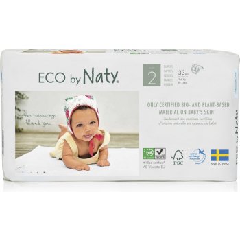 Naty Ekoplenky Mini 2 3-6 kg 33 ks