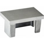 Ukončení - zátka na jekl (50x30x2 mm) broušená nerez K320 / AISI304 – Hledejceny.cz