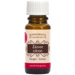 Rossmarinus Přírodní aroma olej Zázvor citron 10 ml – Hledejceny.cz