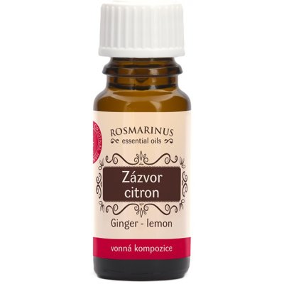 Rossmarinus Přírodní aroma olej Zázvor citron 10 ml – Hledejceny.cz
