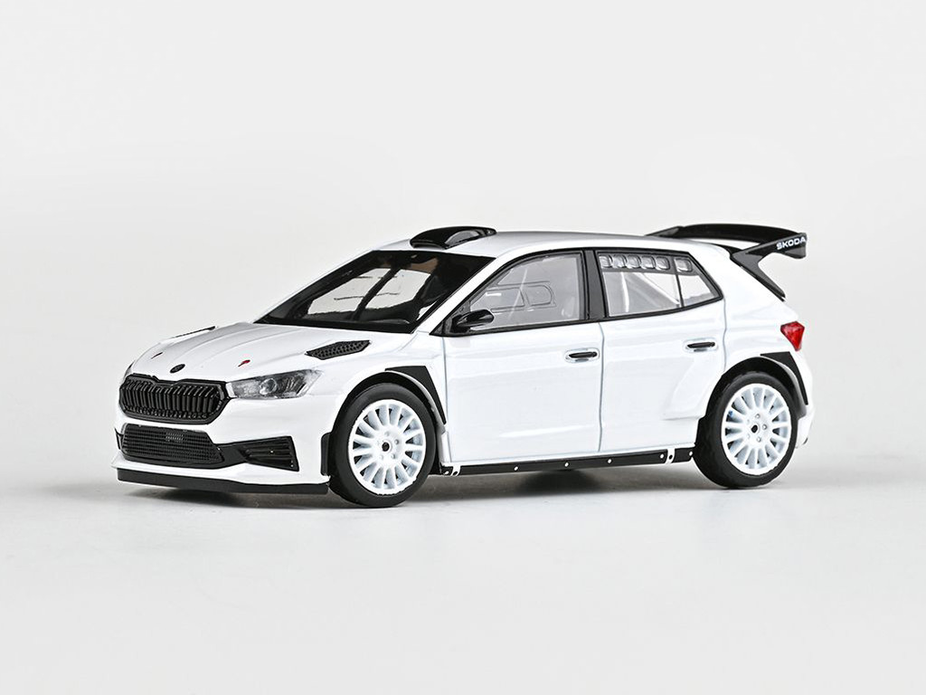 ABREX ŠKODA FABIA III RS Rally2 bílá 1:43