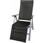 SUN GARDEN polohovací křeslo LONDON čer+antracit – Zboží Dáma