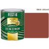 Barvy na kov Barvy A Laky Hostivař FEST-B S2141, antikorozní nátěr na železo 0845 cihlový, 2,5 kg