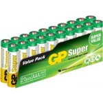GP Super Alkaline AAA 20ks 1013100210 – Zboží Mobilmania