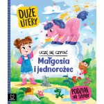 Małgosia i jednorożec. Uczę się czytać. Duże litery. Podział na sylaby – Hledejceny.cz