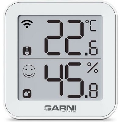 Garni technology Chytrý vnitřní teploměr s vlhkoměrem GARNI 158THT – Hledejceny.cz