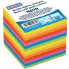 Klasický fotorámeček Donau Poznámkový papír, lepený, mix neonových barev 90 x 90 mm