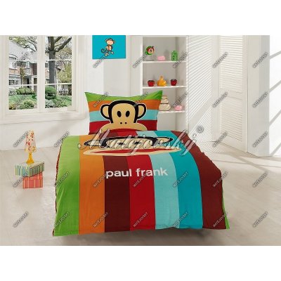 Matějovský Povlečení bavlna Deluxe PAUL FRANK STRIPE kost 140x220 70x90 od  895 Kč - Heureka.cz