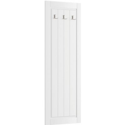 KATMANDU Belluno Elegante bílý masiv 130x47x1,8 cm – Zboží Mobilmania