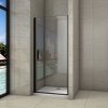 Pevné stěny do sprchových koutů Stacato MINEBLACK LINE otočné sprchové dveře 1000mm