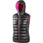 Omak dámská zimní vesta černo-růžová – Zboží Mobilmania