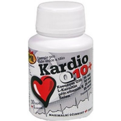 JML Kardio Q10+ 30mg 34 kapslí