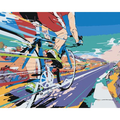 ZUTY Malování podle čísel RYCHLÁ JÍZDA 40 x 50 cm – Sleviste.cz