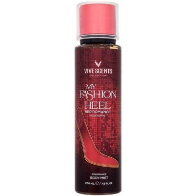 Vive Scents My Fashion Heel Red Romance tělový sprej pro ženy 236 ml – Zbozi.Blesk.cz