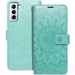 Pouzdro Forcell MEZZO Book SAMSUNG Galaxy A12 mandala zelené – Hledejceny.cz
