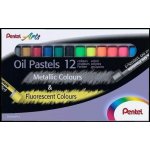 Pentel voskovky Arts neonových a metalických 12 ks – Hledejceny.cz