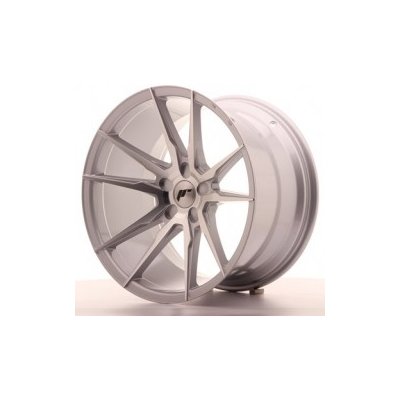 Japan Racing JR21 11x19 30 5x108 - 5x130 ET15 silver machined – Zboží Mobilmania